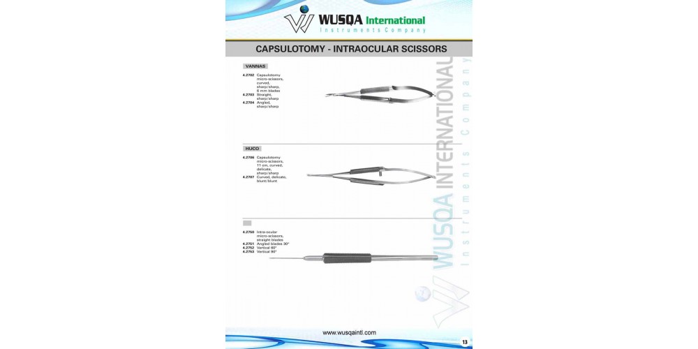 Capasolutomy Scissors